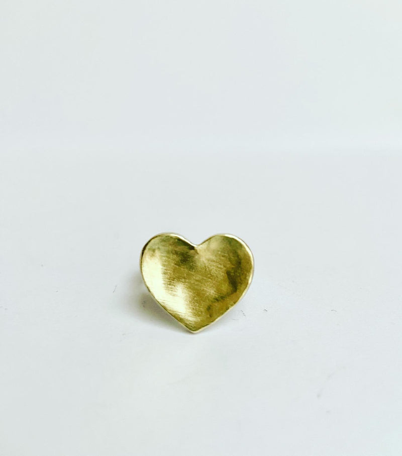 Heart Ring -Yellow Gold - Israel