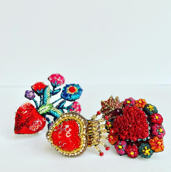 Blossom Heart Brooch