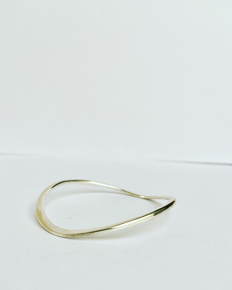 Swirl Sterling Silver Bangle